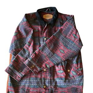 Woolrich Navajo Southwest Barn Jacket Wool Vintage